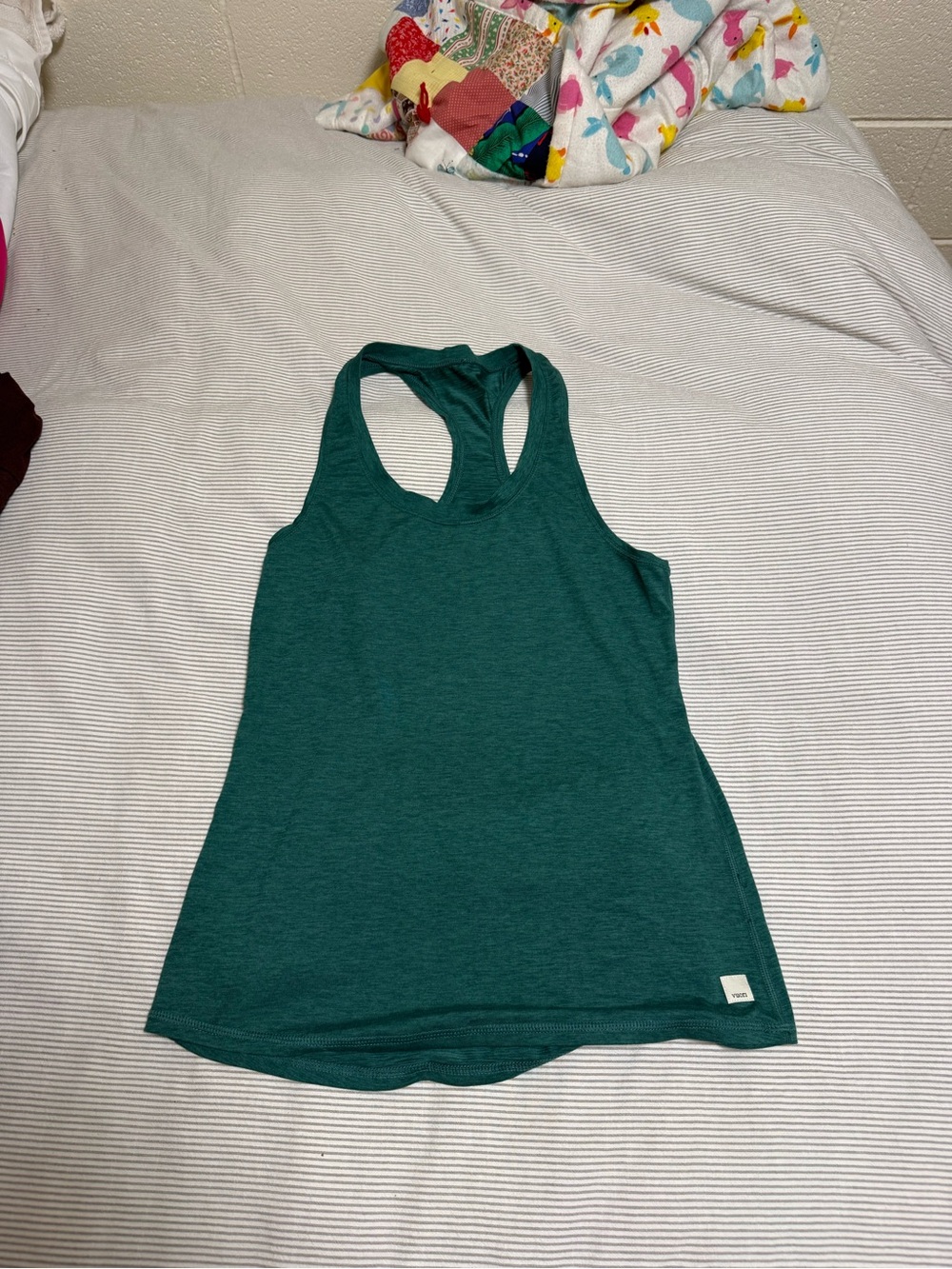 Vuori Women’s Racerback Tank Top - Teal Green